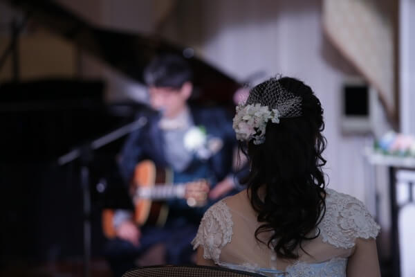 新潟市結婚式場　ブレストン　軽音　サークル　フェス　ライブ　演出　音楽　ギター　弾き語り