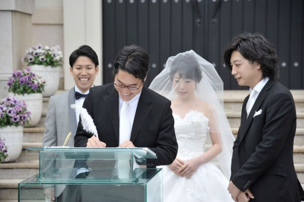 新潟市結婚式場　ブレストン　人前式　ガーデン　カジュアル　アットホーム