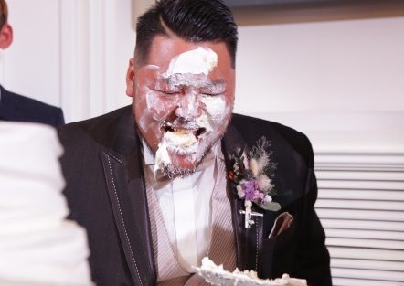 新潟市結婚式場　ブレストン　ウェディングパーティ　ウェディングドレス　白無垢　カラードレス　リースブーケ　ＢＢＱバイト