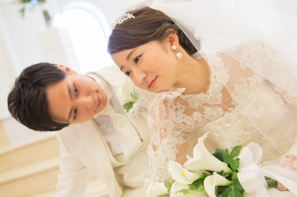 新潟市結婚式場　ブレストン　前撮り　チャペル　ファーストバイト　ネイル　ヘア