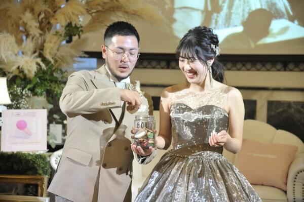 新潟市結婚式場　ブレストン　ナチュラル　カジュアル　高砂ソファ　写真