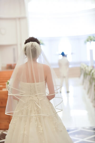 新潟市結婚式場　ブレストン　ファーストミート　ウェディングドレス　チャペル
