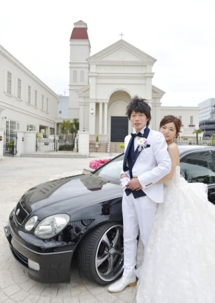 新潟市結婚式場　ブレストン　ウェルカムカー　貸切　アリスト