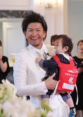 新潟市結婚式場　ブレストン　パパママキッズ婚　パパママウェディング　ファミリー婚　子ども　演出