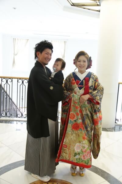 新潟市結婚式場　ブレストン　パパママキッズ婚　パパママウェディング　ファミリー婚　子ども　演出