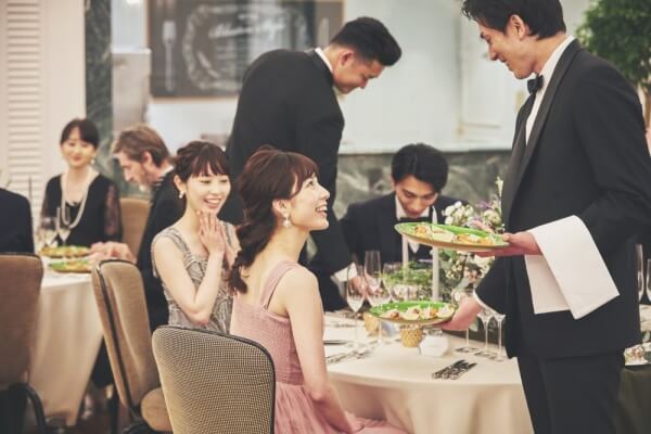 新潟市結婚式場　ブレストン　チャペル　料理