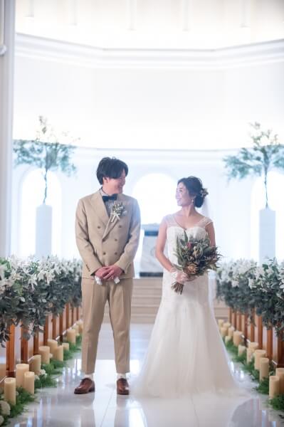 アースカラーで❤オトナNatural Wedding*　【Wedding Photo】
