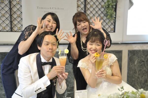 新潟市結婚式場　ブレストン　ナチュラル　ラスティック　ウェディング　カジュアル　自然　グリーン　素朴　アットホーム　ウェディングパーティ　ビアサーブ　ウェディングケーキ　デッサン　ガーデン　十日町