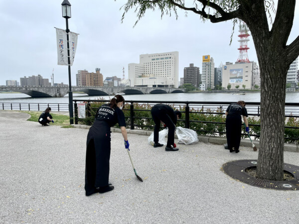 新潟市結婚式場　ブレストン　万代テラス　やすらぎ堤　清掃　掃除