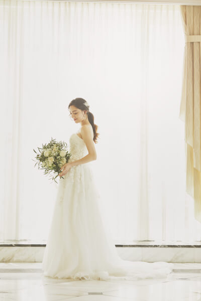 新潟市結婚式場　ブレストン　万代　ドレス　ウェディングドレス　貸切邸宅