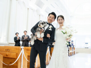 愛犬と一緒に♡リングドッグで叶えるペットウェディング